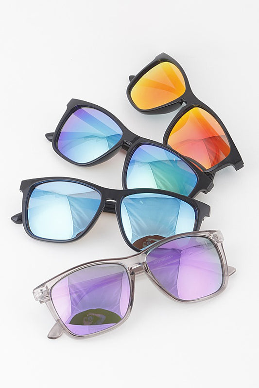 Classic Bright Tinted Sunglasses