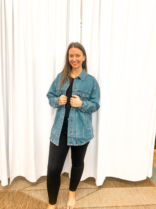 Oversize Vintage Denim Jacket