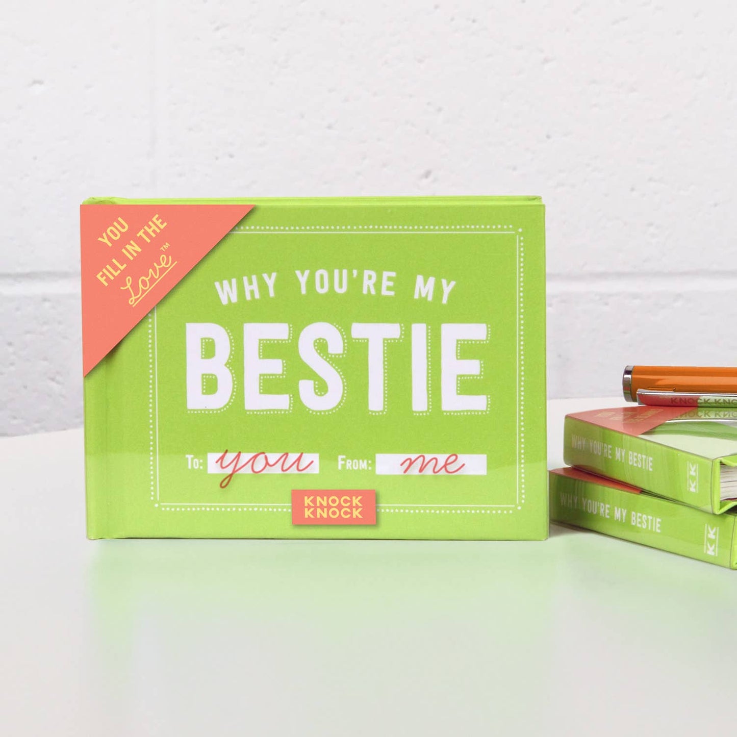Knock Knock - Why You're My Bestie Fill in the Love® Book