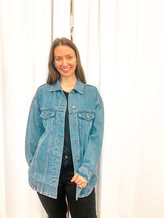 Oversize Vintage Denim Jacket