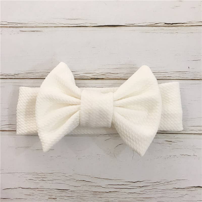 Baby Solid Bowknot Headband