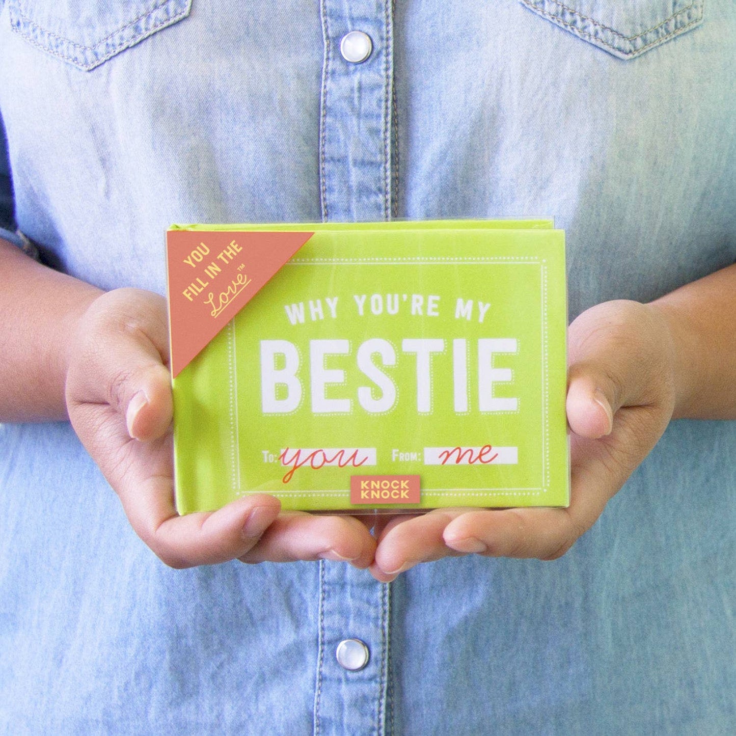 Knock Knock - Why You're My Bestie Fill in the Love® Book