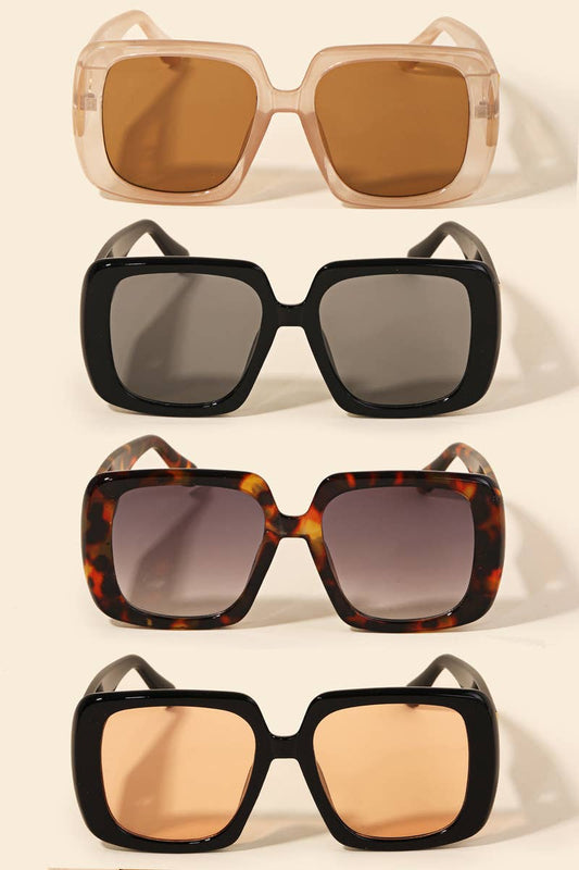 Square Frame Sunglasses