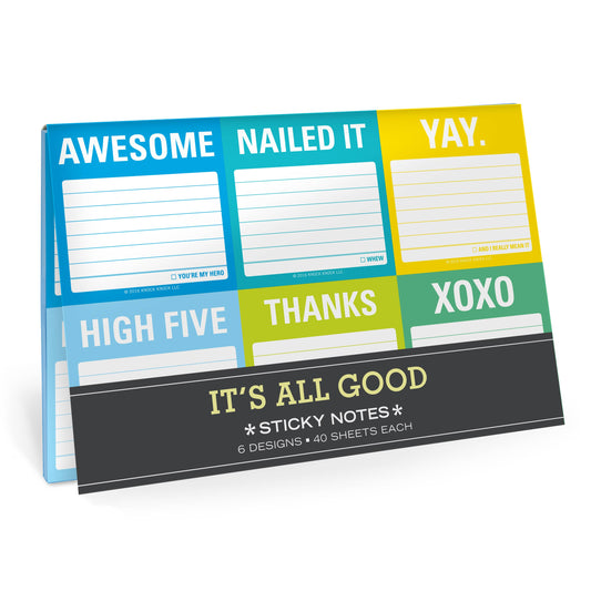 Knock Knock - It's All Good Sticky Note Packet