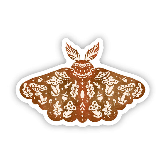 Aesthetic Autumn Moth Sticker